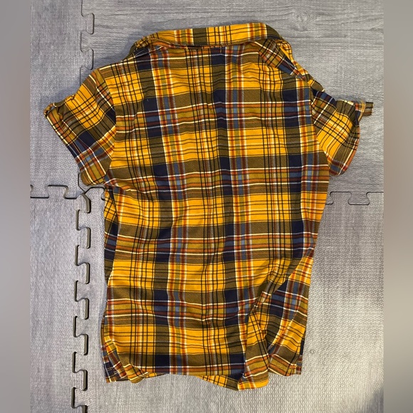 Wishful Park Front Tie women’s Button up Blouse. Size Medium. - Picture 7 of 7